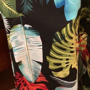 💥FINAL PRICE!!💥 Jules & Leopold Tropical Print Cropped Pants Size Large